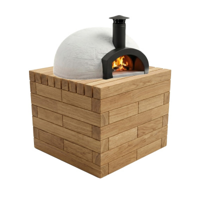 Bord til pizzaovn / 0,75 x 0,75 x 0,65 m