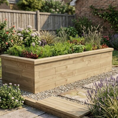 Slim Hævet Bed / 1,875 x 0,75 x 0,45 m