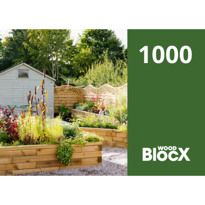 WoodBlocX gavekort på £1000