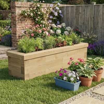 Smal Urtehave / 142.5 x 37.5 x 35 cm