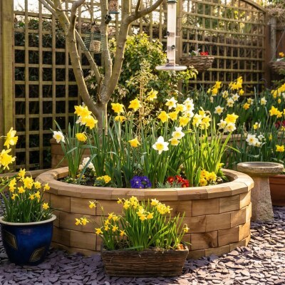 Cirkulær Højbed Bedst Sælger / 123 x 35 cm