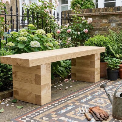 Standard bænk / 150 x 37,5 x 45 cm