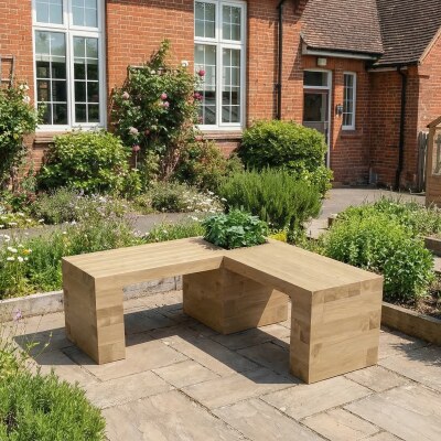 Buddy Bænk / 120 x 120 x 45 cm