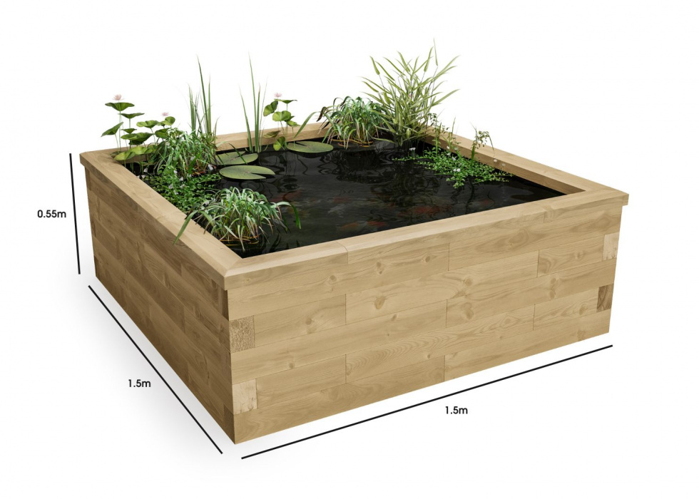 Havebassin / Design din form og størrelse