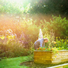 Høj Højbed / 187,5 x 112,5 x 65 cm