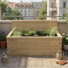 Hævet Dam med Høj Bagvæg / 187.5 x 112.5 x 65 cm