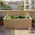 Hævet Dam med Høj Bagvæg / 187.5 x 112.5 x 65 cm