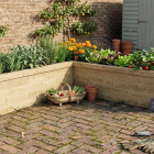 Patio Hjørne L-formet Hævet Bed / 2.625 x 2.25 x 45 x 45 x 45 cm