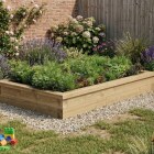 Lavt hævet bed / 187,5 x 112,5 x 25 cm