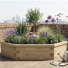 Hjørne Hævet Bed 45° / 112.5 x 112.5 x 55 cm