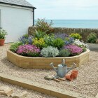 Lav hexagonal trækantkit / 242 x 225 x 25 cm