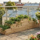 Jordbærtårn Plantekasse / 300 x 75 x 65 cm