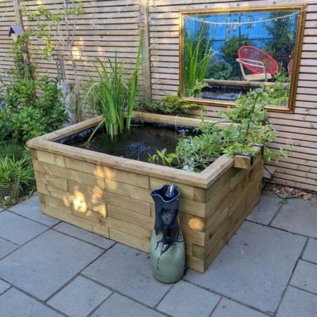 Idéer til et hævet havebassin til din have