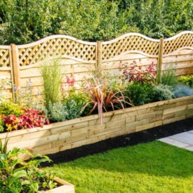 WoodBlocX høj bedkant