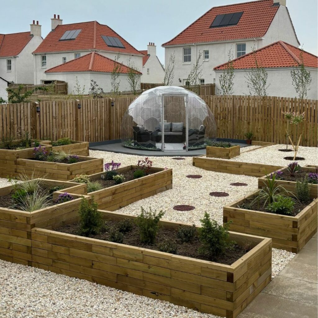 Naturligt smukke plantekasser i træ