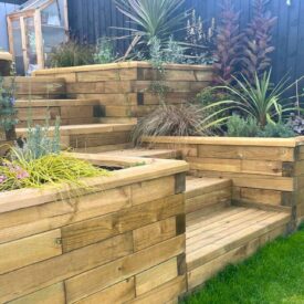 Lukes støttemur med trin