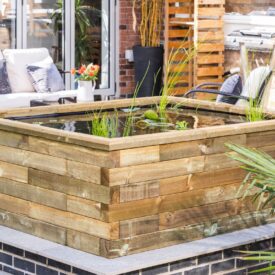 Havebassin på terrasse